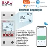 Реле напряжения.Реле напруги.EARU 63A .TUYA PD-63WIFI -З Підсвітка