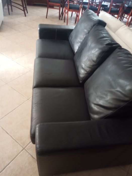 Kanapa skóra  Z funkcja spania  dobry stan  materac nie uzywany