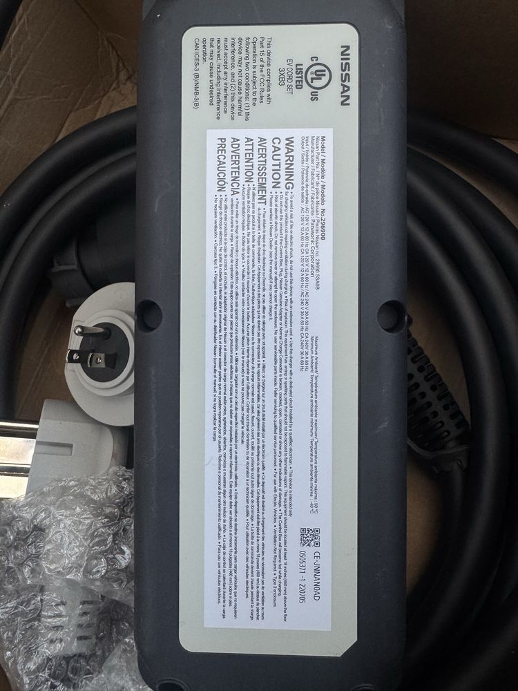 Оригінальна зарядка  Nissan Ariya 23-25 120/240V  30A
