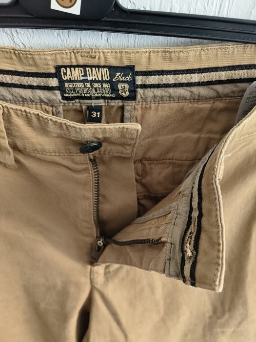 Męskie spodnie Chinos Camp David Regular Fit  W31 L32