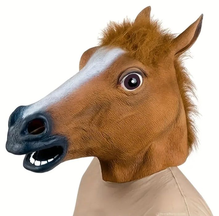 Подарок на Новый Год Маска Коня в Год Коня.