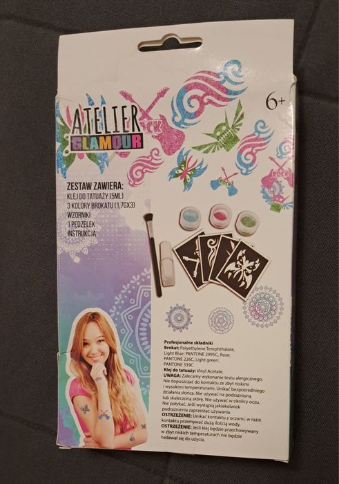 Brokatowe tatuaże NOWE Tattoo sweety