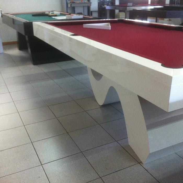 Snooker - Bilhar NOVO lacado a Branco