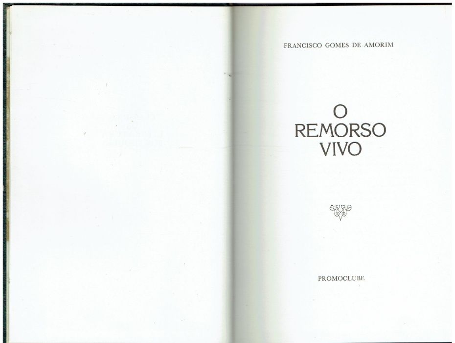 10596 O Remorso Vivo de Francisco Gomes de Amorim