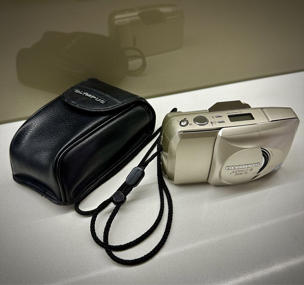 Вінтажний плівковий фотоапарат Olympus Mju II ZOOM 170