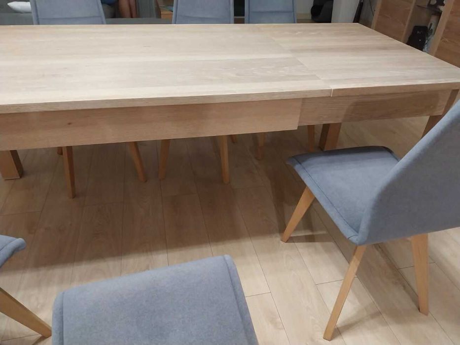 Stół kolor dąb bianko