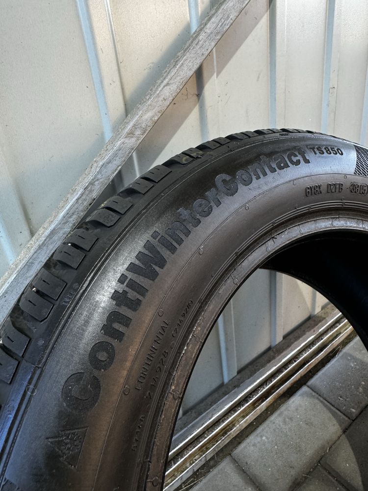 1x Opona Pojedyncza Continental ContiWinterContact ts850 185/55/15