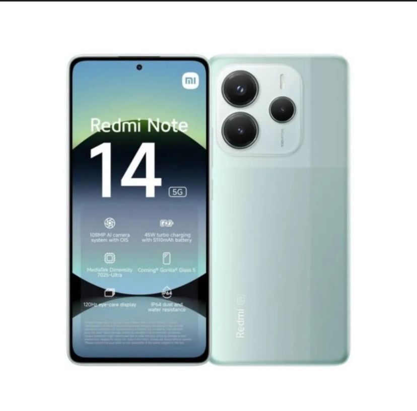 Xiaomi Redmi Note 14 5G verde