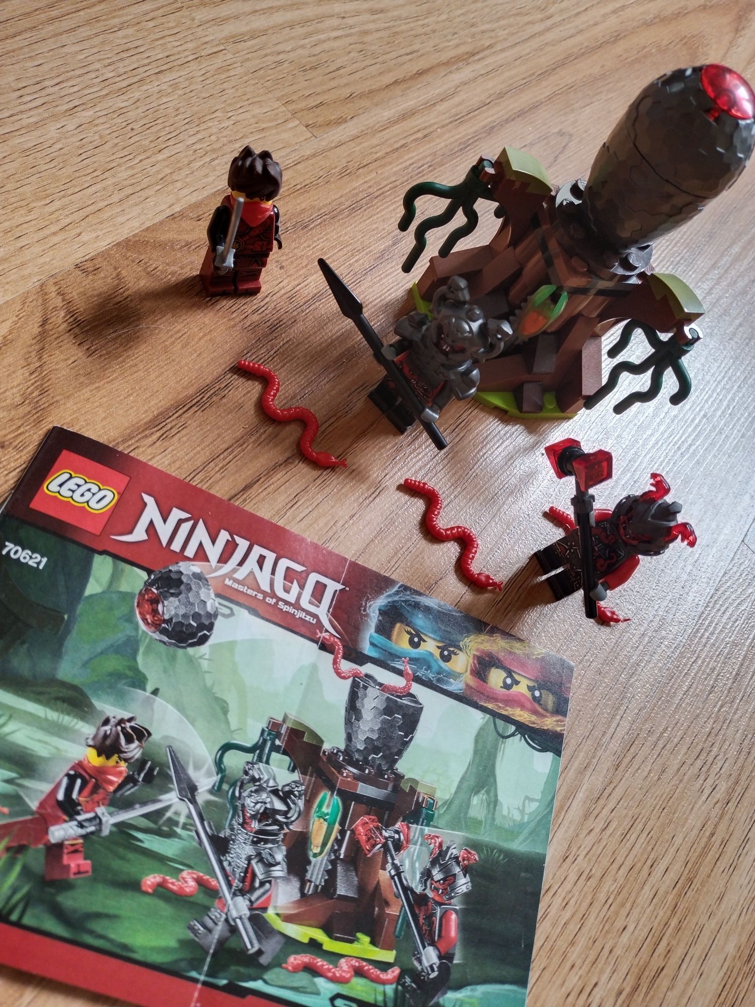 Конструктор, 70621, Lego Ninjago, Атака алої армії, ніндзя Кай