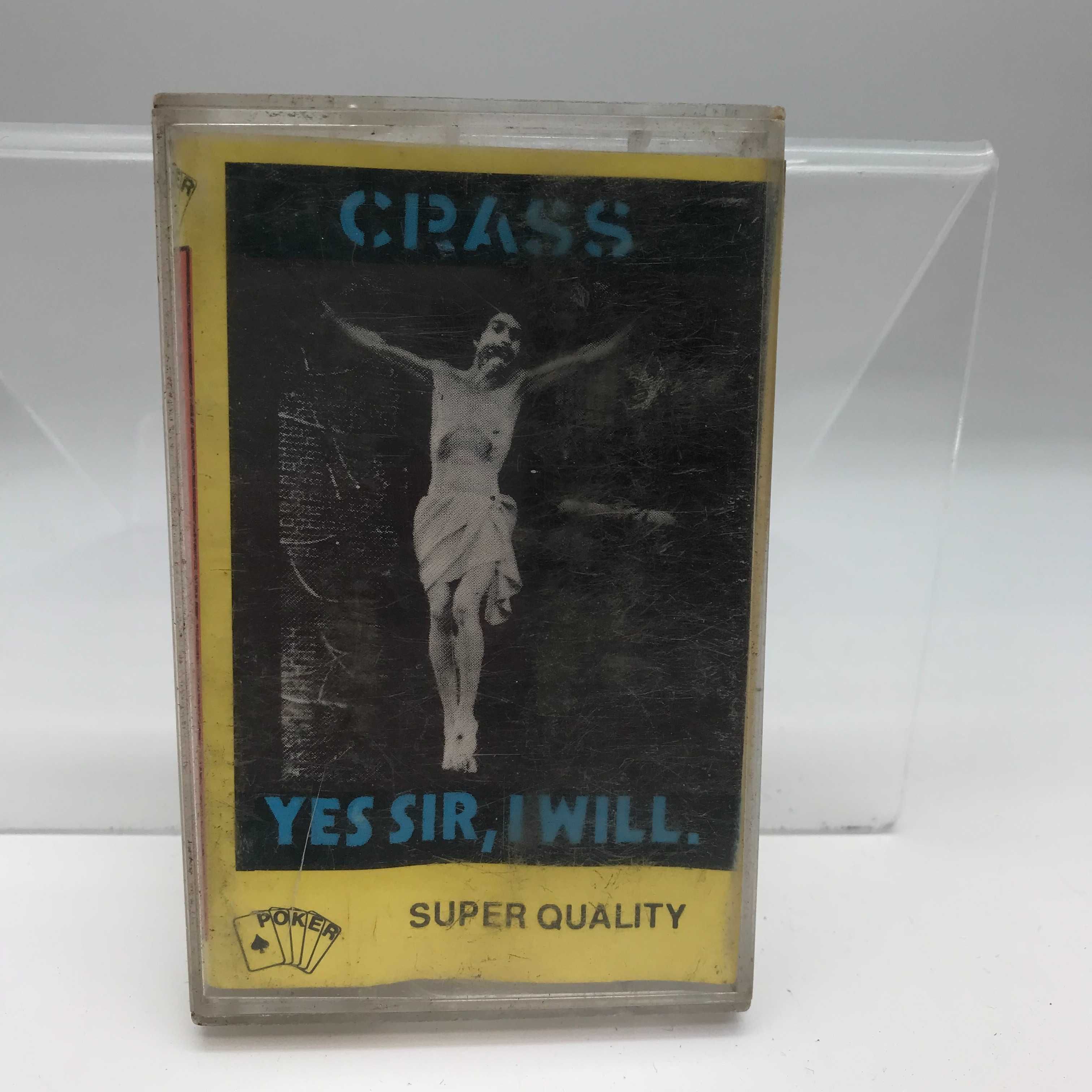 kaseta crass - yes sir i will (2365)
