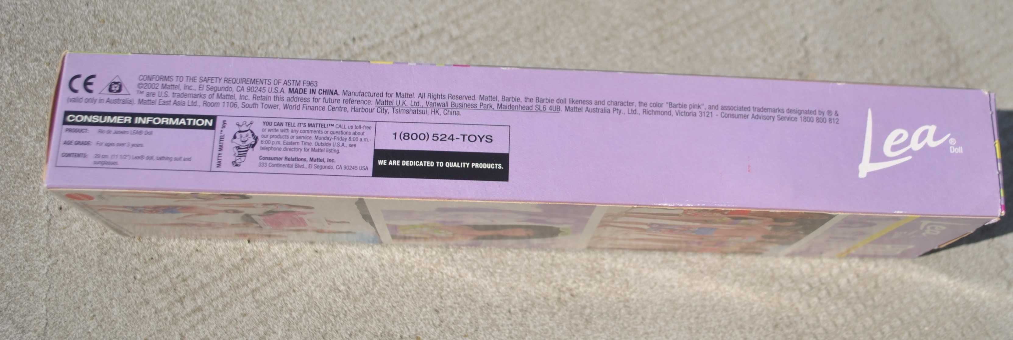 kolekcjonerska lalka barbie Rio de Janeiro LEA 2002 Mattel