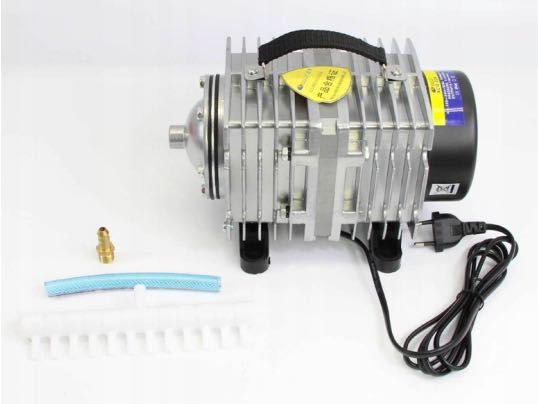 Pompa natleniająca, kompresor 120W 6600l/h do akwarium, oczka, stawu