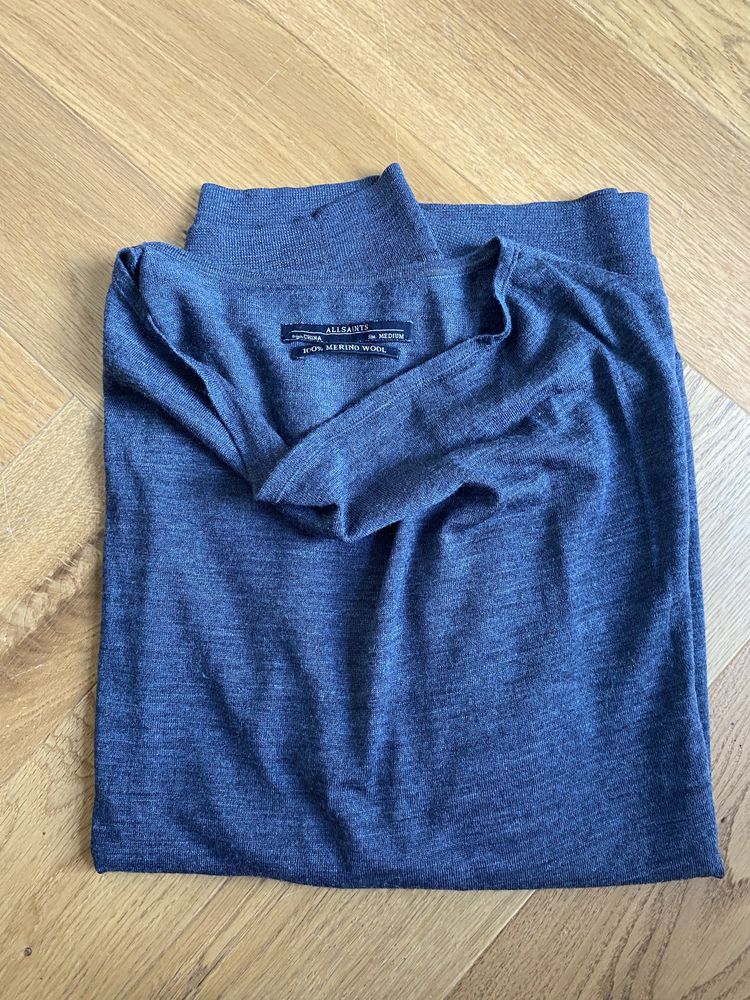 Luzny sweter AllSaints roz M
