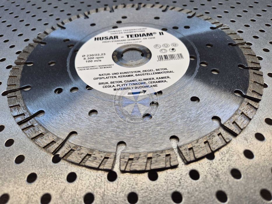 Tarcza Diamentowa 230mm  100m/s diament 10mm tarcza do betonu 230mm