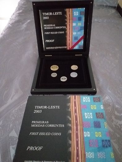 Moedas comemorativas Timor 2003 - Proof
