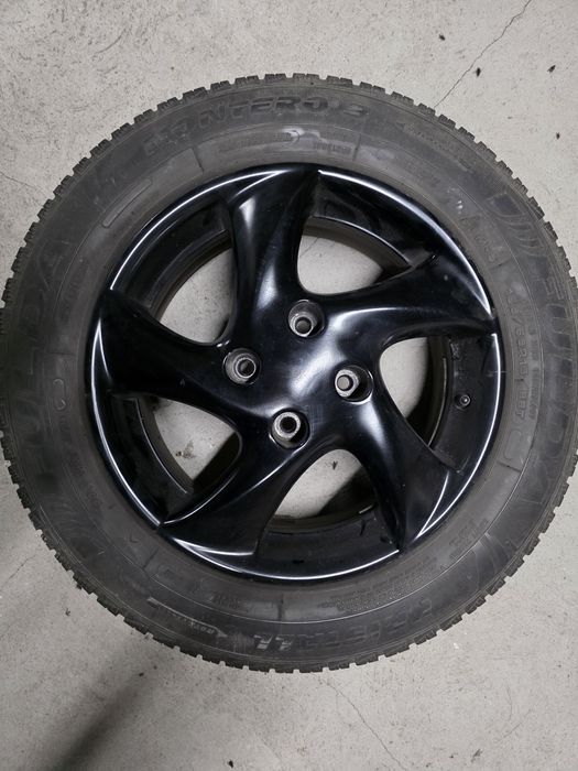 Alufelgi z oponami zimowymi