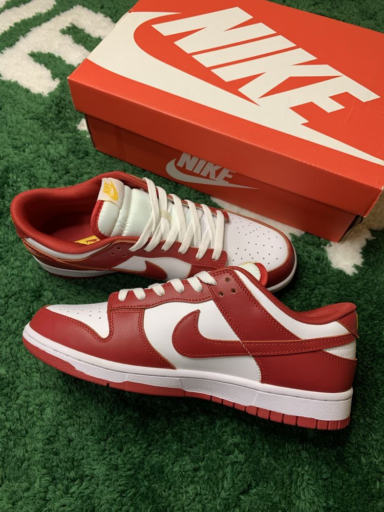 Оригінал Nike Dunk Low USC Gym Red DD1391-602 | Нові | Розмір 44