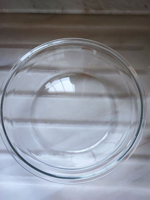 Taça em vidro para forno