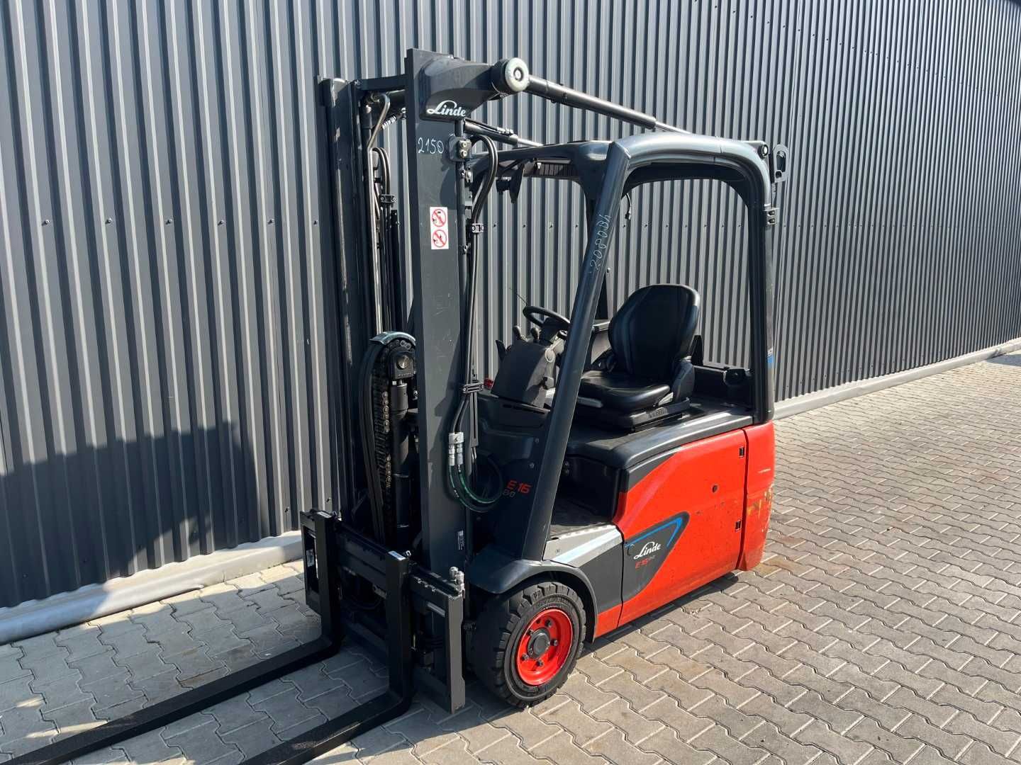 Wózek widłowy Linde E16-02 Przesuw 2021 rok tylko 2080 h