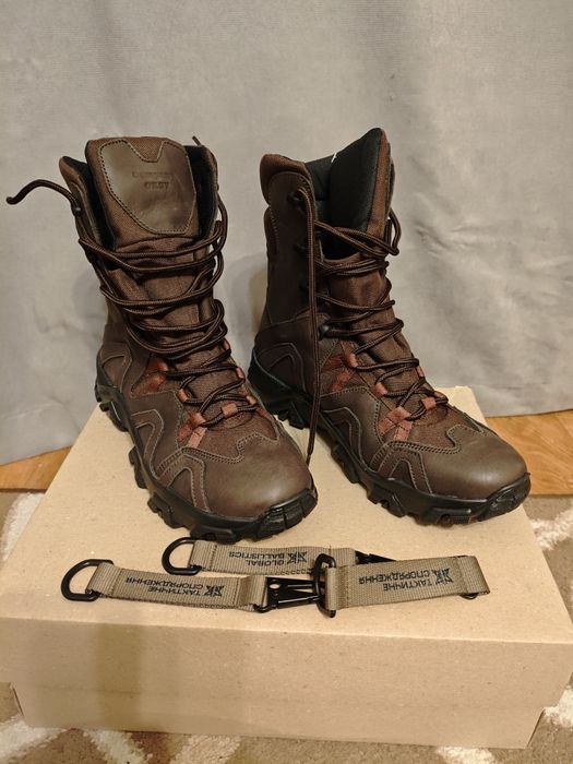 Тактичні всесезонні берці Global Ballistics коричневі