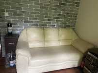 Sofa kremowa nie rozkladana