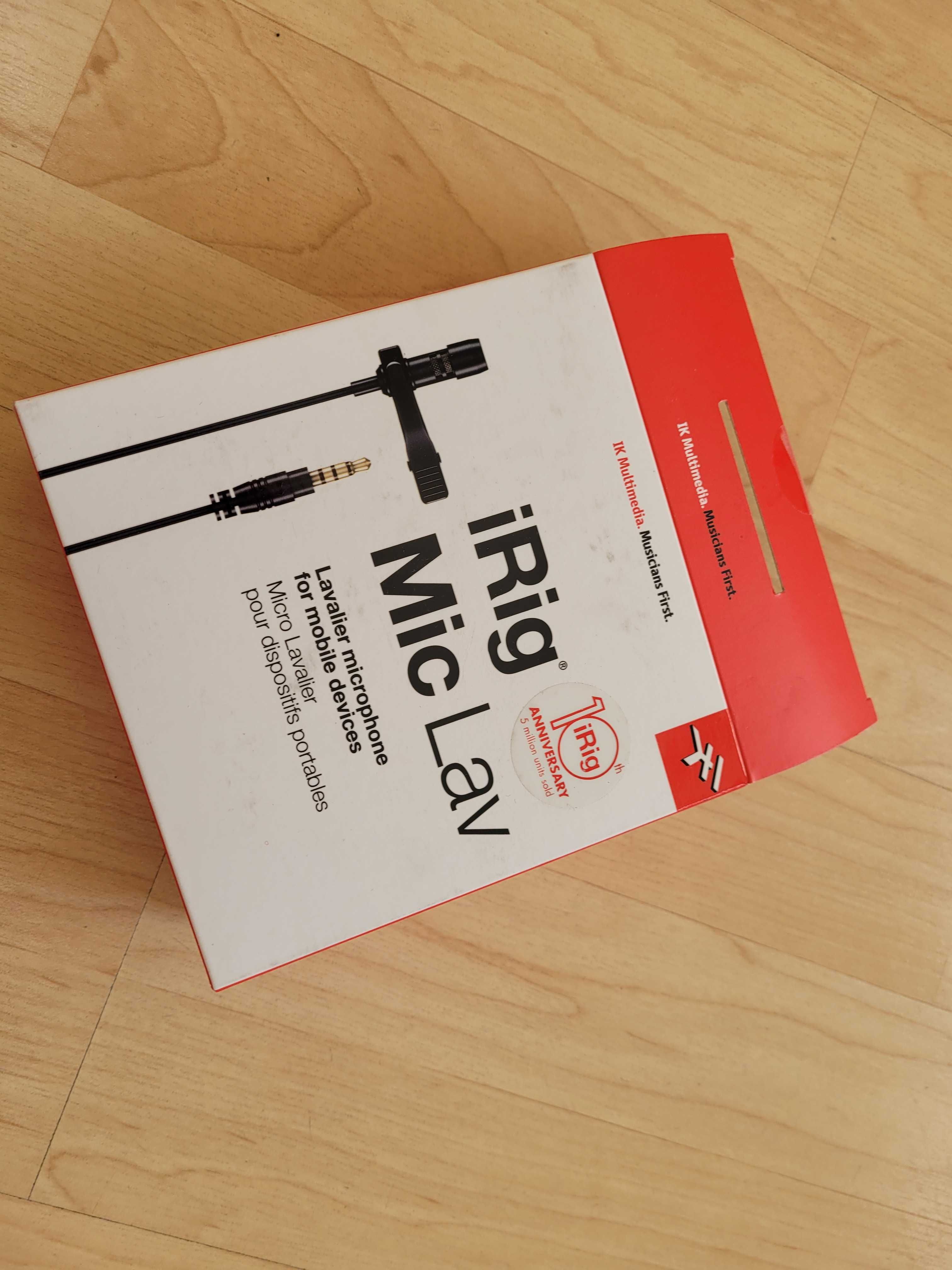 Mikrofon pojemnościowy wokalowy IK Multimedia iRig Mic Lav 2 Pack
