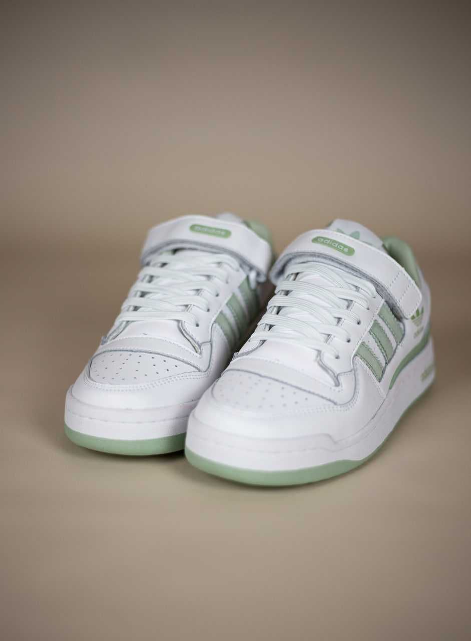 Жіночі кросівки Adidas Forum 84 Low White Green