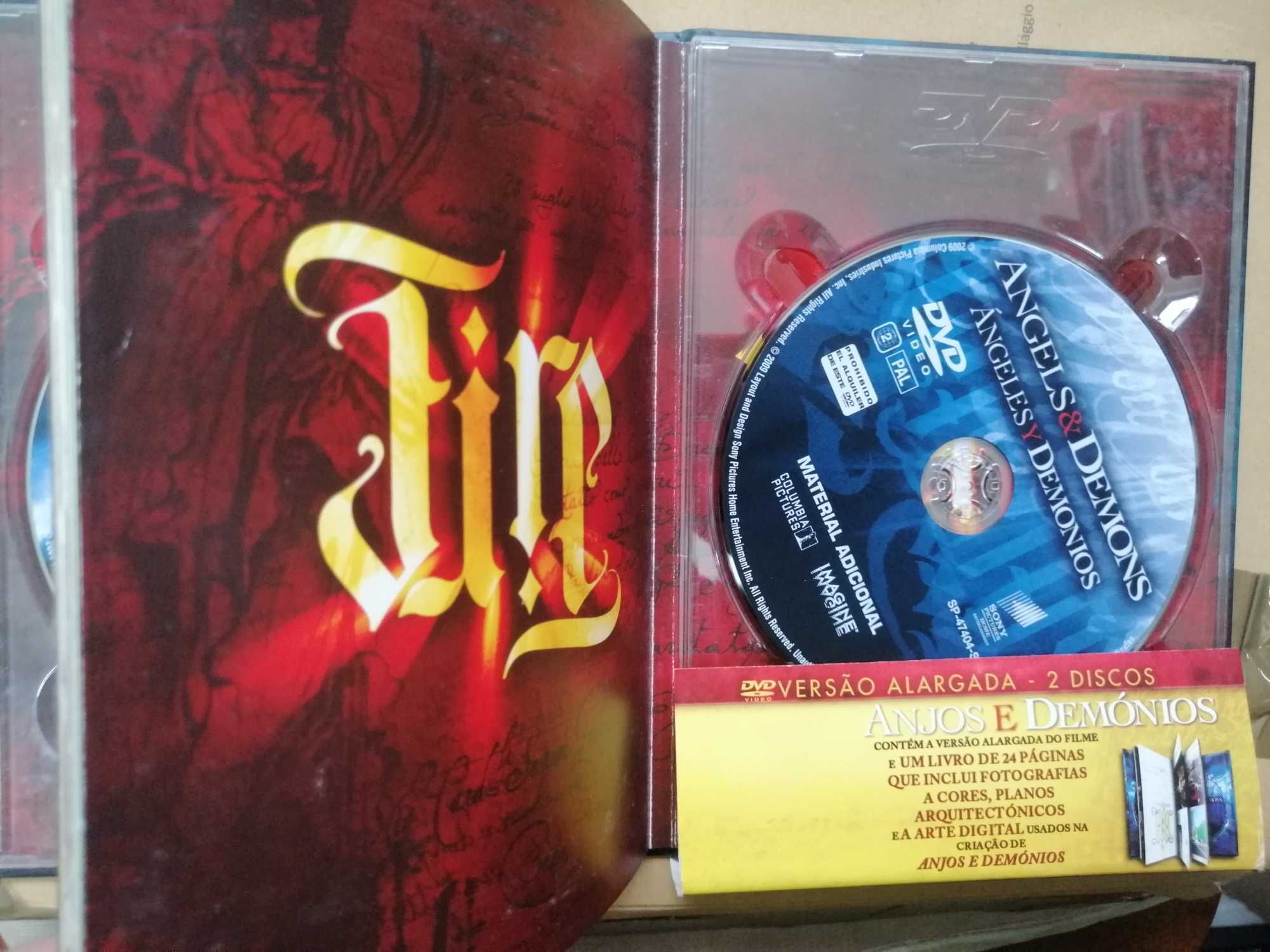 Anjos e demonios (digibook versão alargada 2 dvd) Ron Howard Tom Hanks