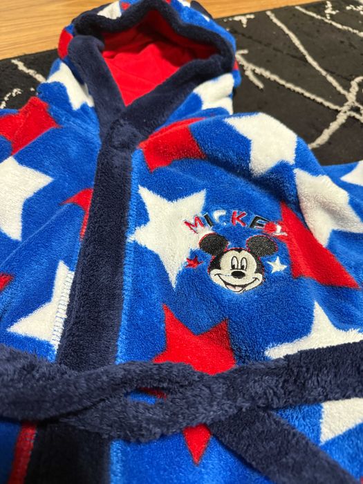 Szlafrok Mickey Mouse rozmiar 3/4 lata Disney