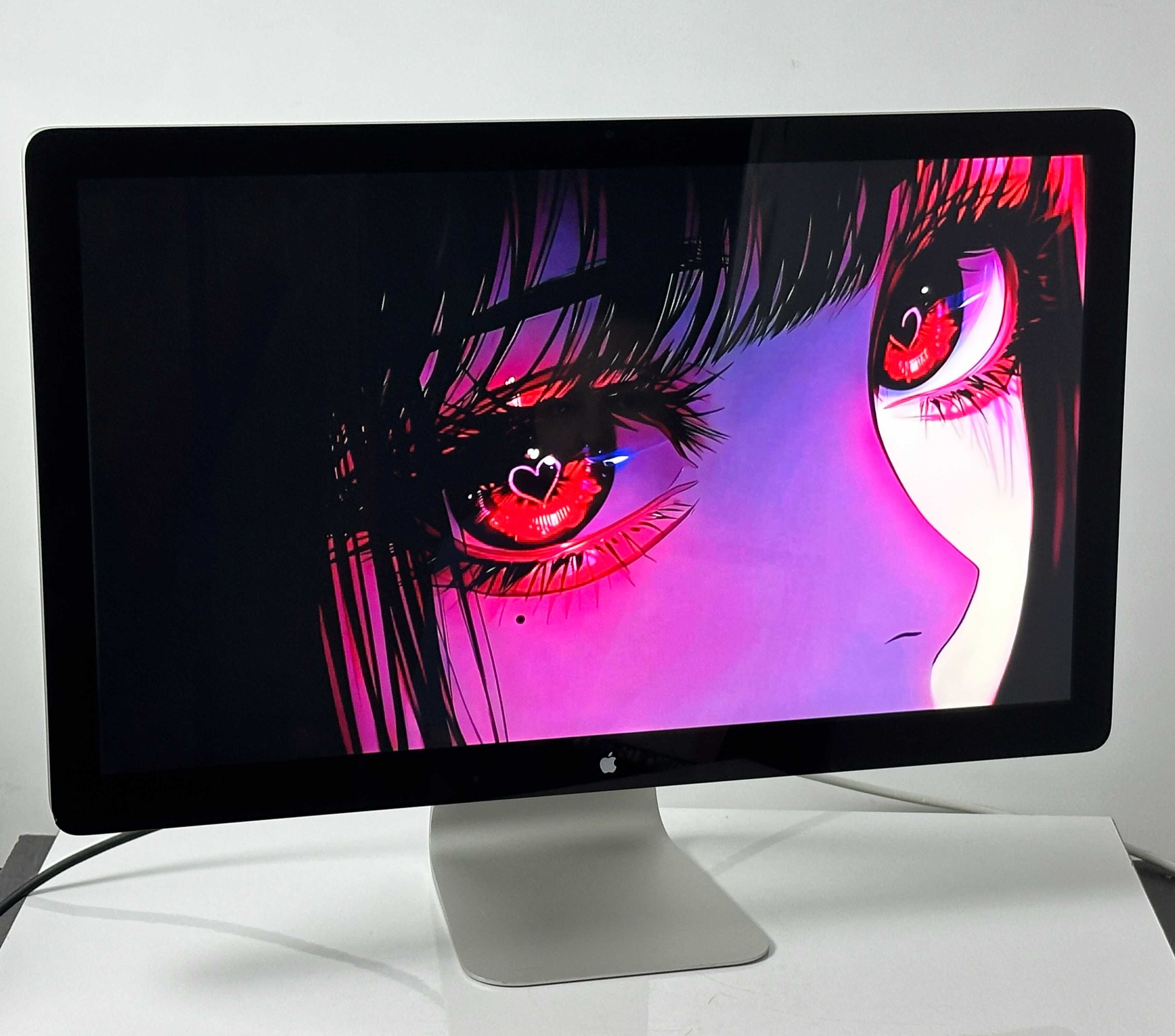 Monitor Bez Kompromisów Apple 27 Cali A1407 2K + przejściówka Typ-C