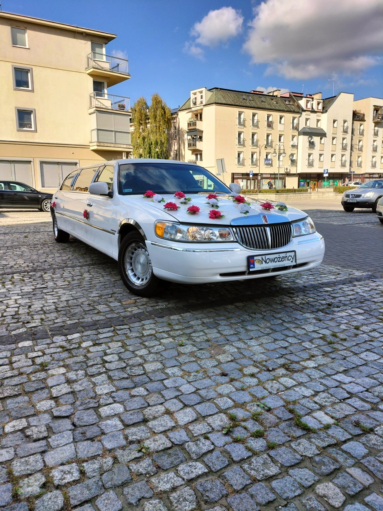 Wynajem limuzyny, Auto do ślubu, samochody weselne,