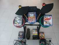 Playstation 2 + bateria completa + jogos