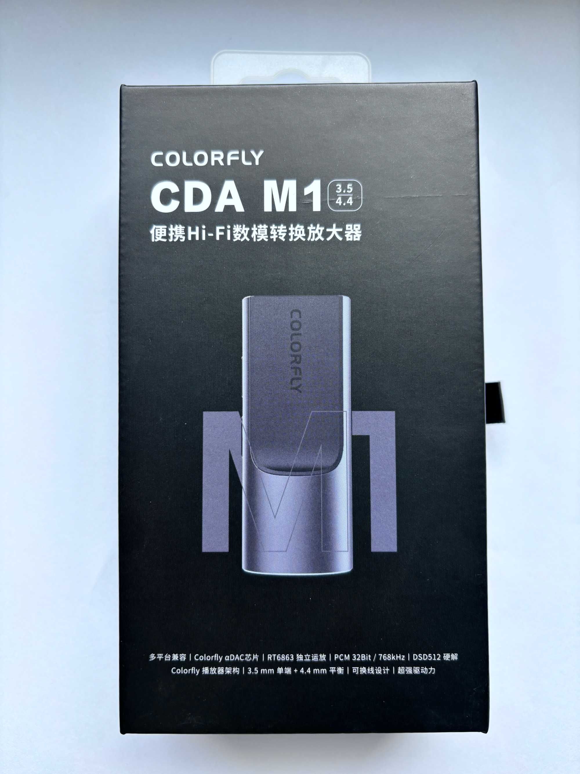 Przenośny DAC z funkcją wzmacniacza Colorfly CDA M1 DAC/AMP Dongle