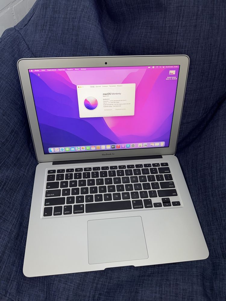 Macbook Air 13 2015/2017 ( i5 1.6/3.0 Ghz ,8 gb Ram, 256 ssd