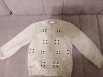 Bluza rozpinana dla dziewczynki 110