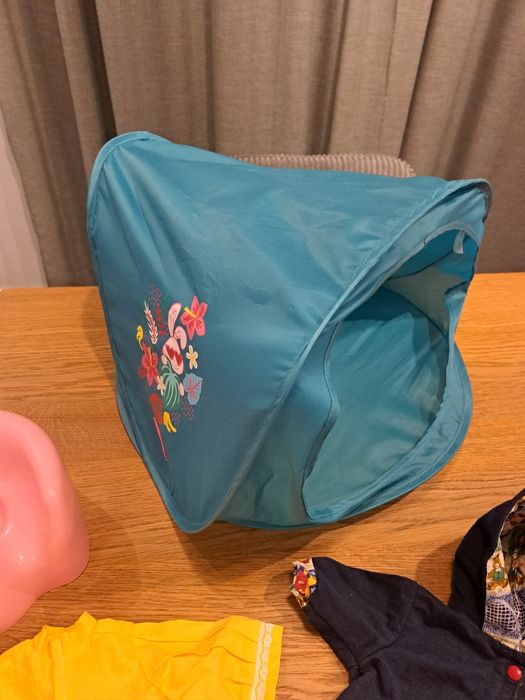 Baby born namiot nosidełko ubranka nocnik