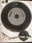 Gramofon DJ PLX-500 WHITE niemal jak nowy z Ortofonem Concorde Blue