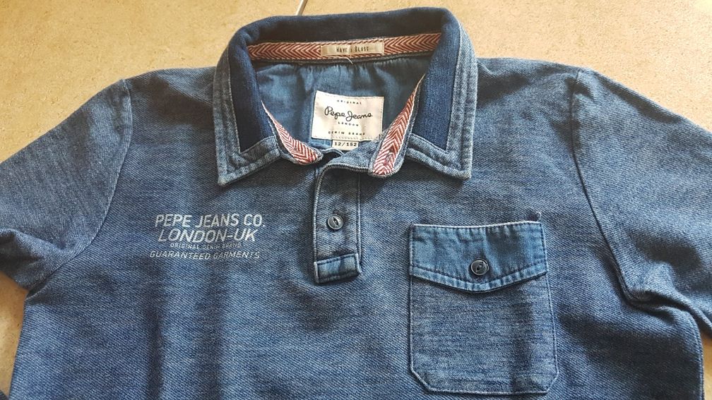 Polo Pepe Jeans  ganga menino 12 anos