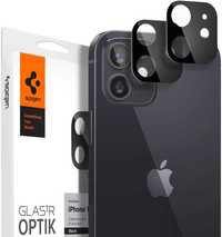Spigen - Câmara lente protetora para iPhone 12 preto - 2 unidades