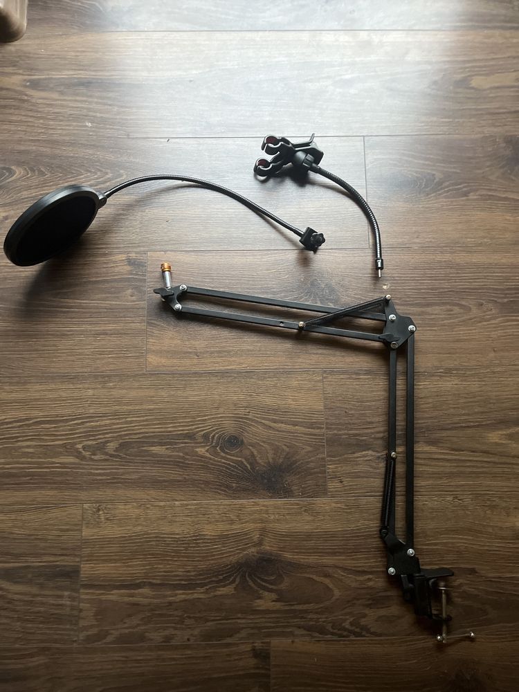 Statyw na Mikrofon + Pop Filter Mozos