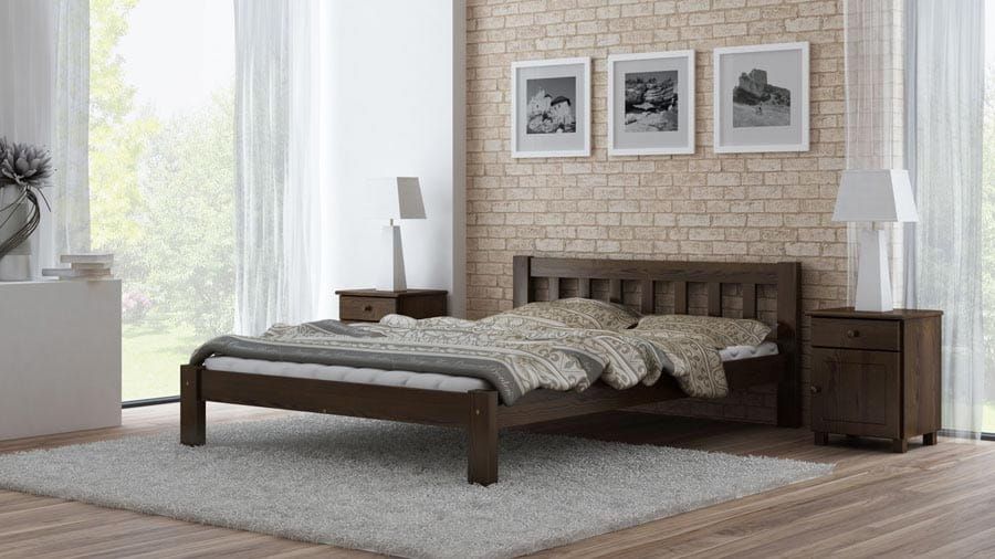 Meble Magnat łóżko drewniane sosnowe Ofelia 140 kolory różne wymiary