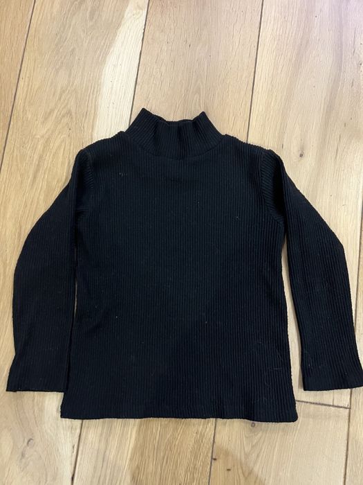 Golf bluzka sweter czarny Zara 110