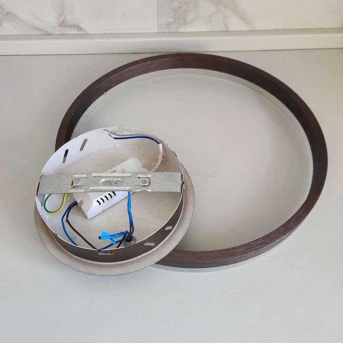 Люстра дизайнерская 23Вт светодиодная Brille BL-935 круглая коричневая