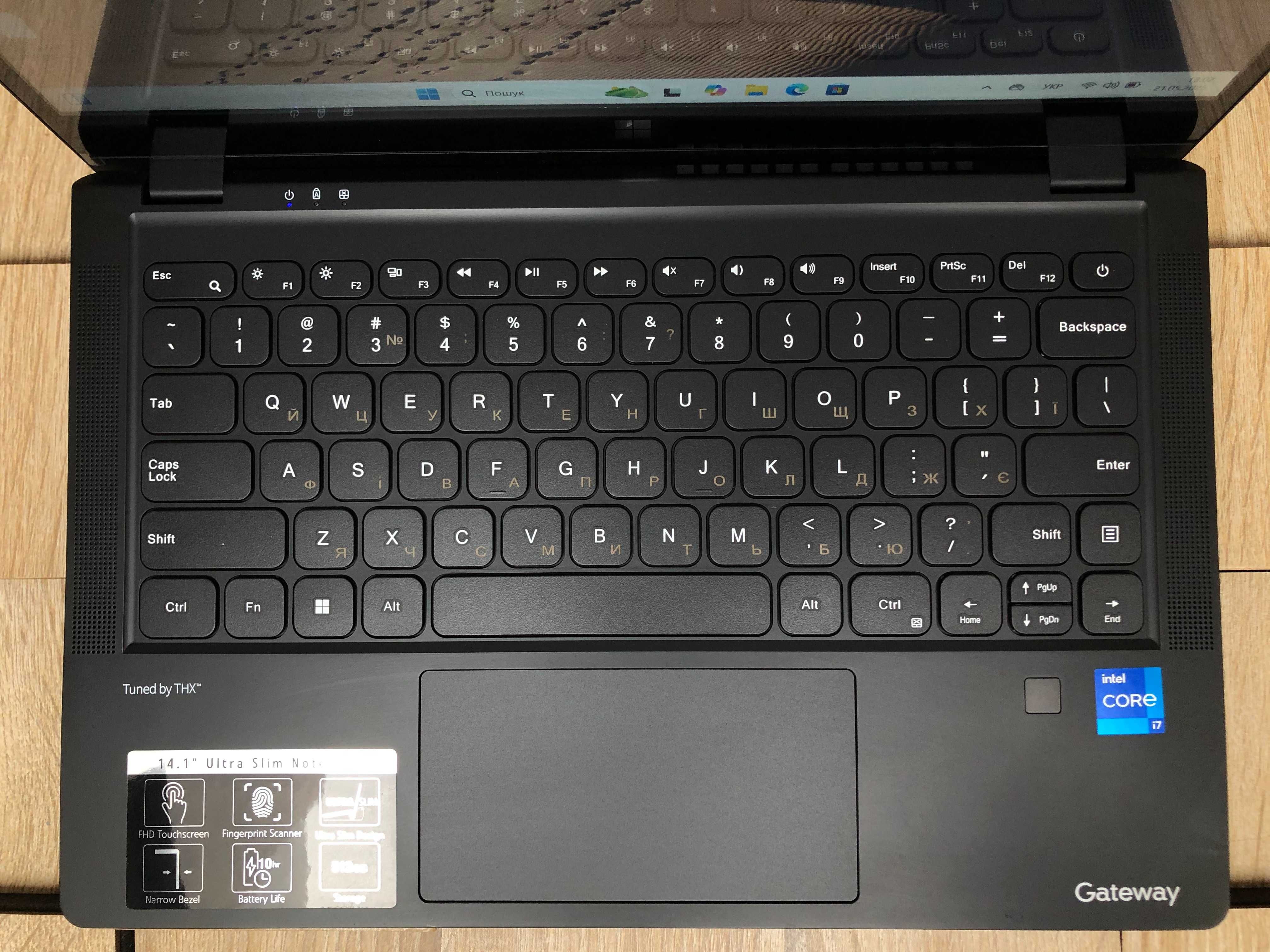 №5208 Ноутбук Gateway GWTC71427 14" FHD IPS/i7-1255U/8Gb/SSD512Gb