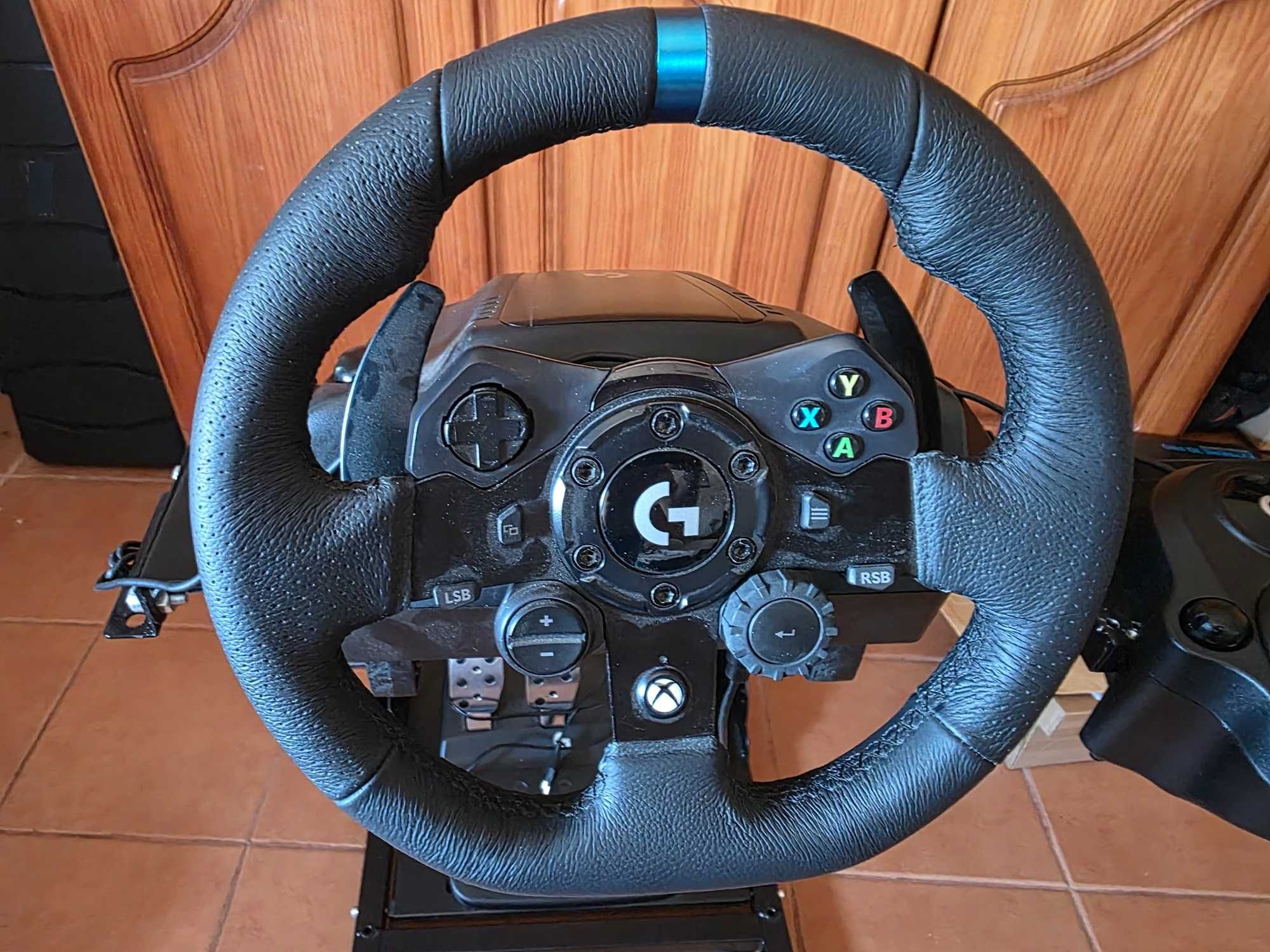Logitech g923 com extras!!