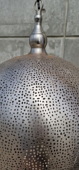 Candeeiro design metalico Marroquino de teto