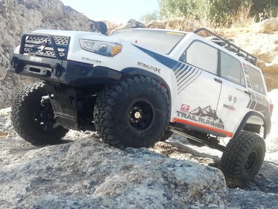 Carro rc crawler escala 1 10 trail runner