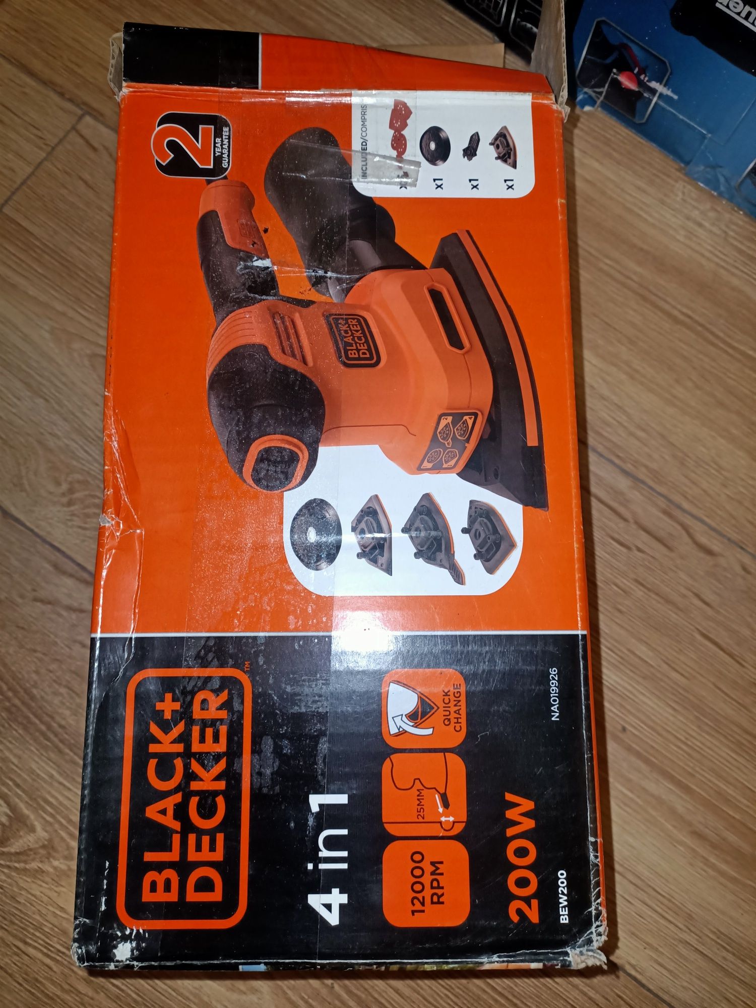 Szlifierka wielofunkcyjna Black decker