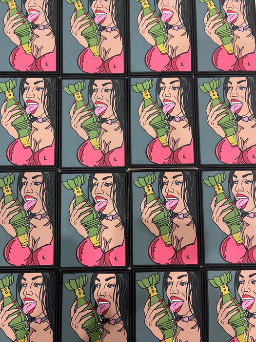 Патч шеврон ПВХ дівчина