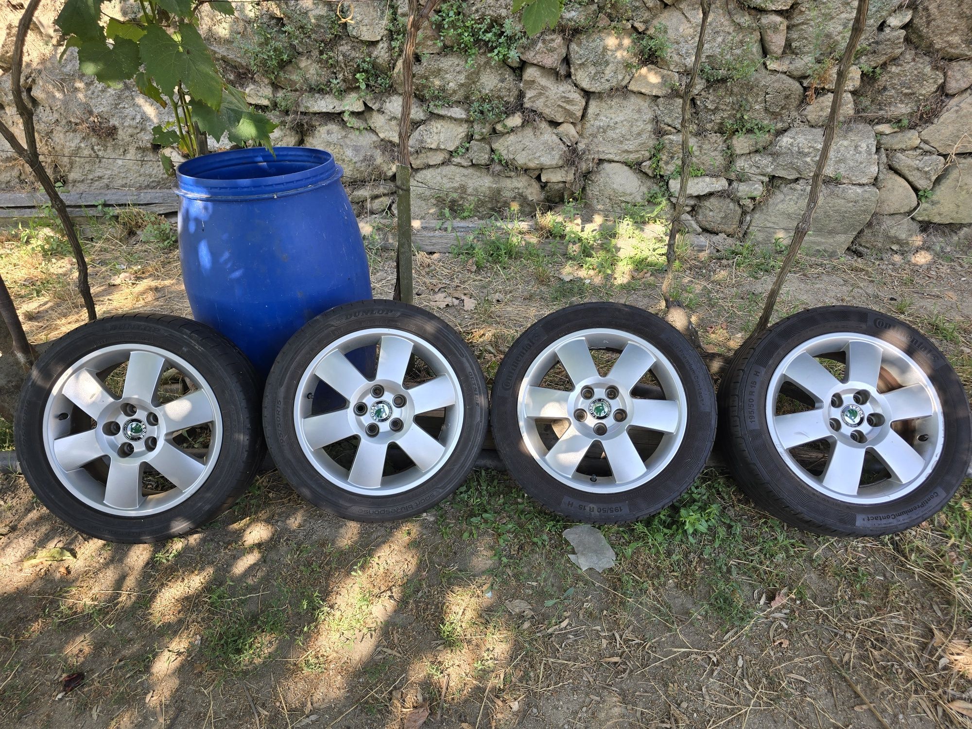 Jantes 15 originais Skoda